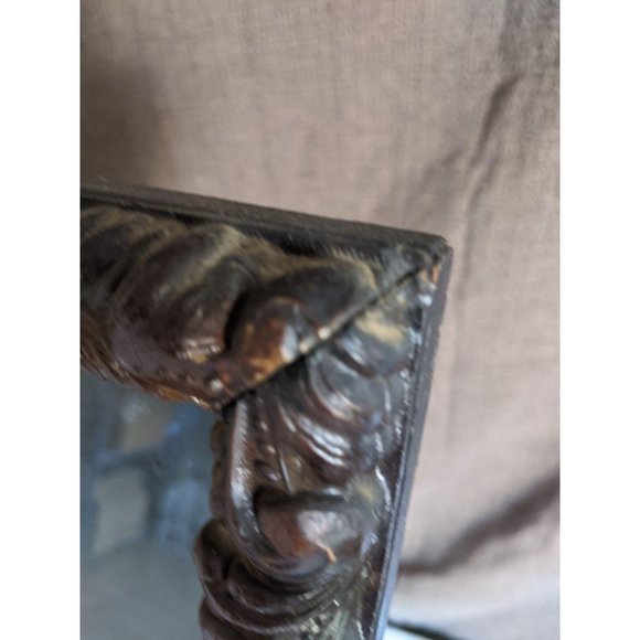 Antique Portrait Print of Oil Painting in Gesso Wo - Picture 4 of 6